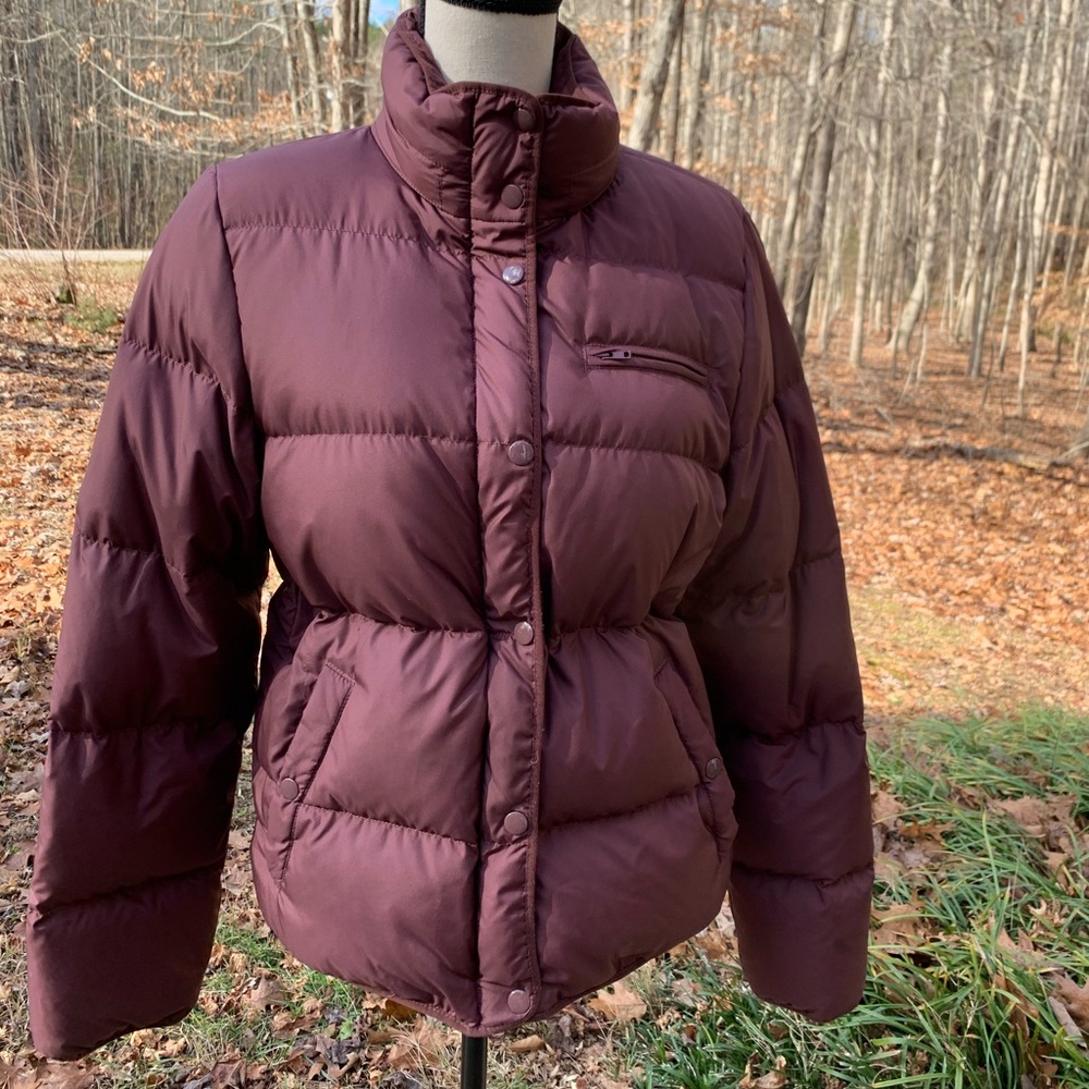 J. Crew puffer coat size Medium in EUC